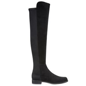 Stuart Weitzman 5050 Boot In Suede Over The Knee Boot In Black Size 7.5